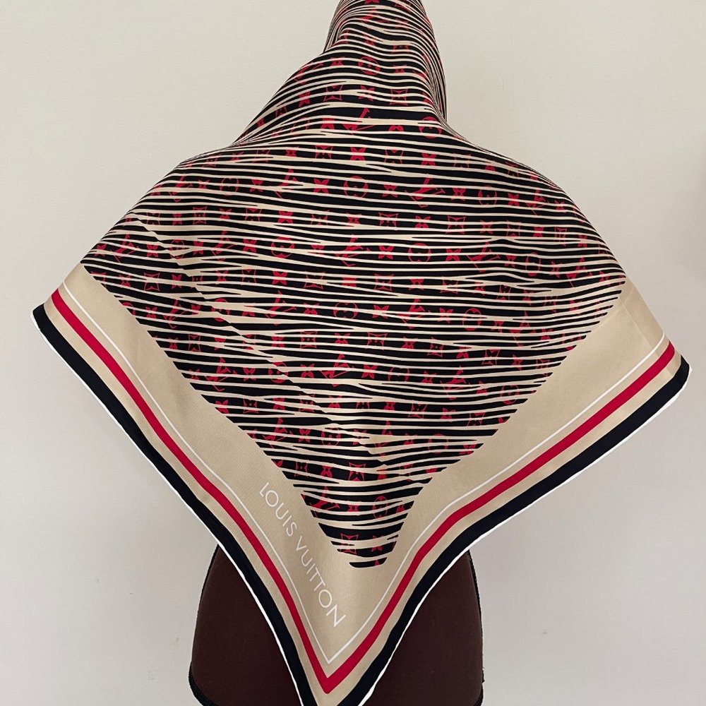 Louis Vuitton Wrap Monogram Pattern Alma Bag Prin… - image 7